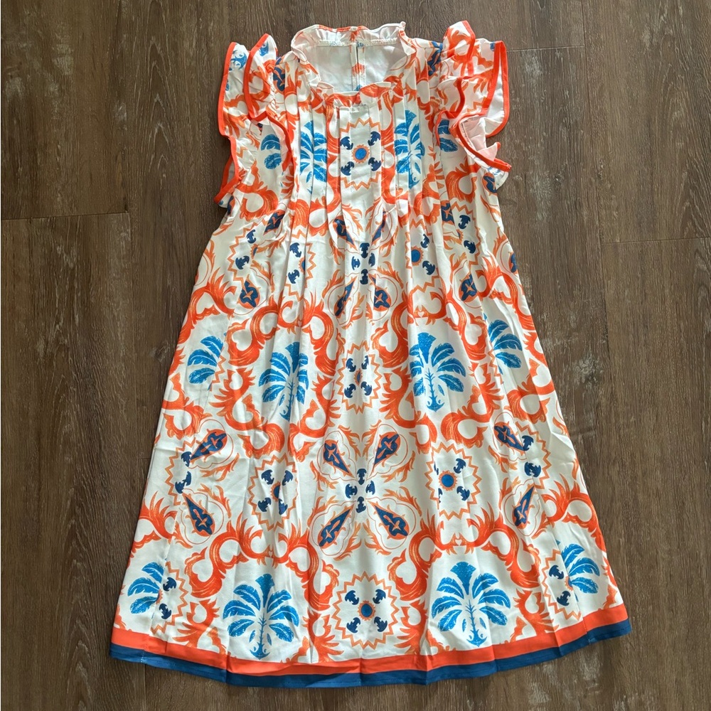 Perfect Game Day Dress! 🧡💙🧡